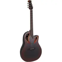 Ovation Elektro-Akoestische Gitaar Celebrity Elite Mid Cutaway Reverse Red Burst