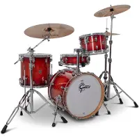 Gretsch drums Gretsch Catalina Club 18 Shell Pack With Snare Gloss Crimson Burst