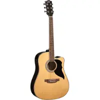 Eko guitars Ranger CW EQ Natural Dreadnought elektro-akoestische gitaar