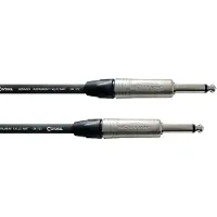 Cordial CXI 3 PP Jackplug Instrumenten Kabel [1x Jackplug male 6,3 mm - 1x Jackplug male 6,3 mm] 3.00 m Zwart