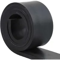 vidaXL Rubberen rand voor sneeuwploeg 180x8x1 cm zwart
