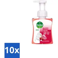 Dettol - Foam Handzeep - Rozen & Kersenbloesem - Zacht Mouse - 250 ml - Bulkverpakking - 10 stuks
