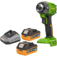 Procraft PS22bb accu-slagmoersleutel 20 V 230 Nm 1/2" borstelloos + 2x accu 4,0 Ah + oplader