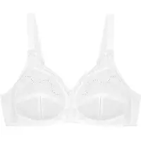 Triumph - Doreen+Cotton 01 N - WHITE - Vrouwen - Maat D105