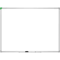 Franken Whiteboard U-Act!Line, staand en liggend formaat, geëmailleerd, magnetisch, recyclebaar, met lade, B 900 x H 600 mm