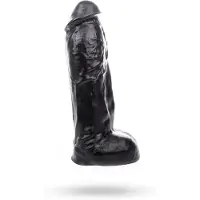Vuxen - Zac - Dildo - Met Vac-U-Lock - Large - Zwart