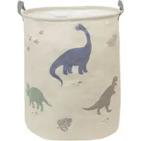 A Little Lovely Company Opbergmand / Speelgoedmand kinderkamer: Dinosaurussen |