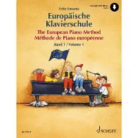 Schott EMONTS FRITZ - EUROPEAN PIANO METHOD VOL.1