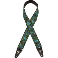 Fender Mosaic Jacquard Strap Green