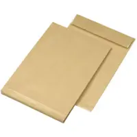 Elepa Vouwenvelop, DIN C4, met kleefstof, wit, Kraft Offset, 120g/m²
