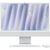 Apple iMac 24" M4 CPU 8 Core GPU 8 Core 16 GB RAM 256 GB SSD Silver + Numeriek toetsenbord