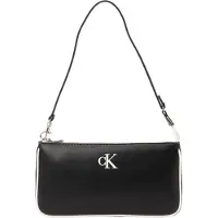 Calvin Klein Schoudertas zwart / wit