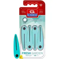 Dr. Marcus Easy Clip Fresh Garden luchtverfrisser met neutrafresh technologie - Autogeurtje voor in de auto - Tot 45 dagen geurverspreiding - 4 clips voor 4 sterktes