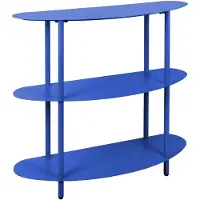 Leitmotiv Sidetable Cabinet Cool Retro Cobalt Blue