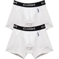 Claesen's - Jongens Boxershort 2-Pack WitCL 208-White-10