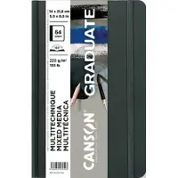 Canson schetsboek Graduate Mixed Media, 140 x 216 mm, hardcover
