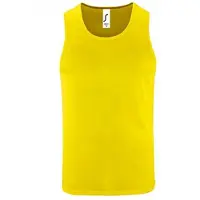 Sols Heren Sportieve Performance Tank Top (Neon geel)