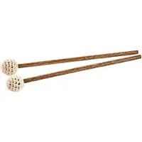 Meinl Mallet Pair with Cover for Octave Steel Tongue Drums Beige