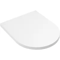 Qeramiq Dely Swirl Compact Zitting - softclose - quickrelease - 25mm - mat wit W-09-seat MW 25mm