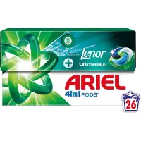 Ariel 2+2 Gratis: 4in1 Wasmiddel Pods Lenor Unstoppables 26 Stuks