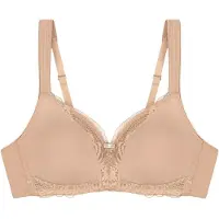 Triumph Niet voorgevormde bh Modern Lace+Cotton | Maat: 110C | Kleur: Powder