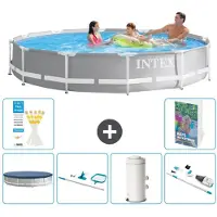 Intex Prism Frame Zwembad, rond - 366x76 cm - 5-delig, model S83