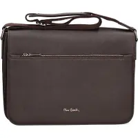 Pierre Cardin Schoudertas chocoladebruin