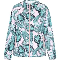 IZIA Tussenjas petrol / rosé / zwart