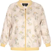 Faina Tussenjas 'Fashion Look' lichtgeel / lichtgroen / offwhite