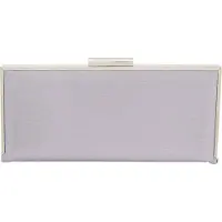 Faina Clutch lichtgrijs