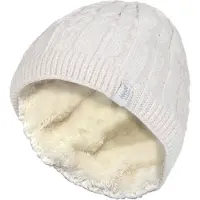 Heat Holder - Fleece gevoerde Alesund-hoed voor dames - Room