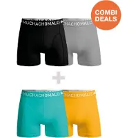 Muchachomalo Heren Boxershorts - 2+2 Pack - Mannen Onderbroeken