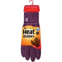Heat Holder - Thermische handschoenen met fleecevoering voor dames - Paars