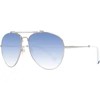 Tommy Hilfiger White Bar Gold Zonnebril