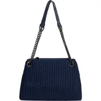Faina Schoudertas blauw