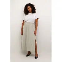KAFFE CURVE Rok pastelgroen