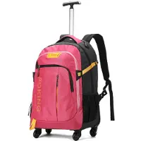 Aoking Rugzak geel / fuchsia / zwart