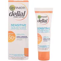 Delial Zonnebrandcrème - - GEVOELIGE GEZICHTSCREME SPF50+ - 50 ml - Hypoallergeen - UV-bescherming