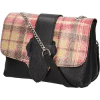 Gave Lux schoudertas vrouwen BLACK+RED