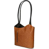 Gave Lux Rugzak vrouwen COGNAC/BLACK