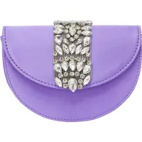 Faina Clutch lila / zilver