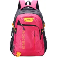 Aoking Rugzak navy / geel / fuchsia