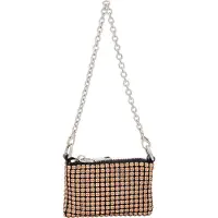 Faina Schoudertas beige / zwart