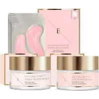 Erthskin London EGF Cell Effect dagcrème + EGF Cell Effect nachtcrème + Rose Blossom oogpads 1 St