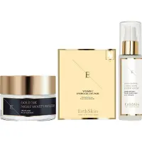 Erthskin London Anti-rimpel nachtcrème + serum + oogkussentjes 1 St