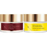 Erth Skin London Retinol Nachtcrème + SPF Collageen Dagcrème 1 St