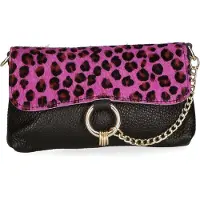 Gave Lux Koppelingzak vrouwen CHEETAH FUCHSIA