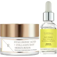 Erthskin London Hyaluronzuur & Collageen Dagcrème + Serumolie 1 St