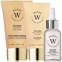 Warda Luxury skincare Collageen gezichtsverzorgingstrio 95 ml