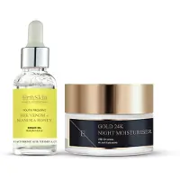 Erthskin London Bijengif + Manuka Honing Serumolie + Anti-Rimpel NachtMOISTURIZER 1 St